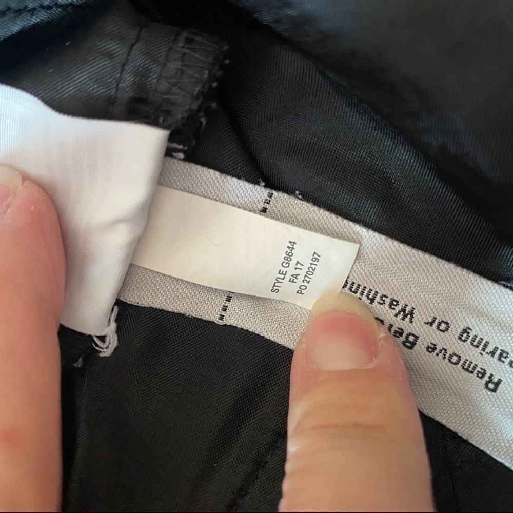 J CREW sz 6 Star Pants Black White Elastic Waist - Picture 4 of 7